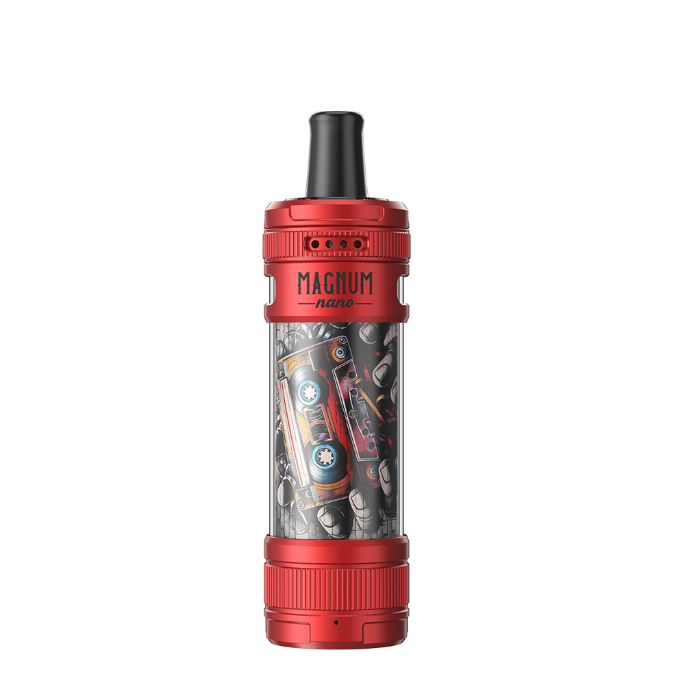 Aspire Magnum Nano Red and Old School Tape