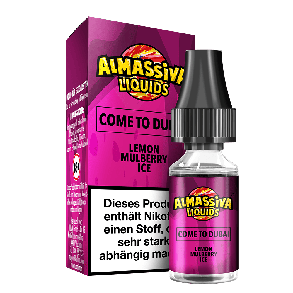 Almassiva Nikotinsalz - Come to Dubai - 10ml Liquid 17mg