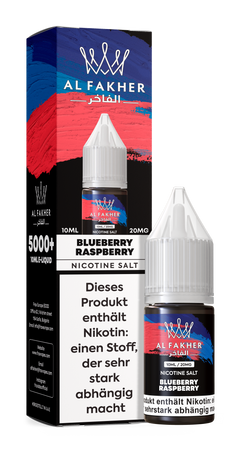 10x Al Fakher Liquid - BLUEBERRY SOUR RASPBERRY