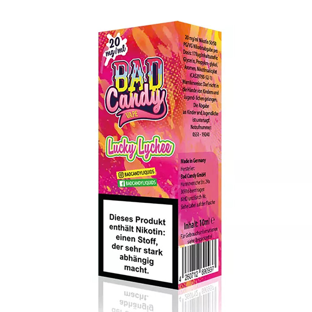 Bad Candy Nikotinsalz Lucky Lychee Liquid