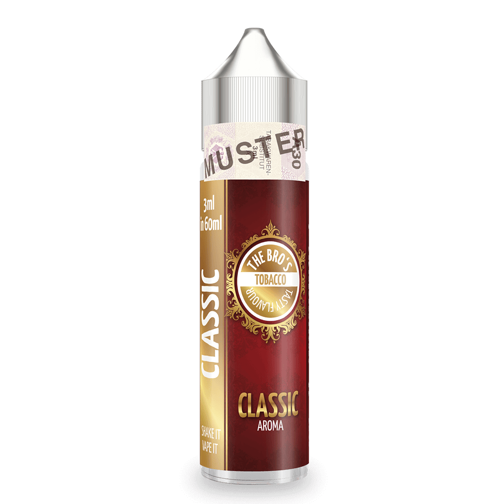 The Bros Longfill - Tobacco Classic - 3ml Aroma in 60ml Flasche
