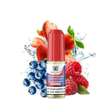 10x Bar Juice 5000 10ml Nikotinsalzliquid Strawberry Raspberry Blueberry