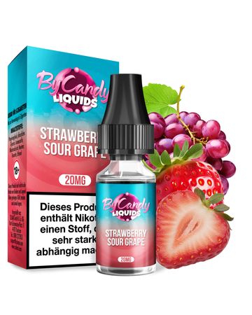 10x ByCandy Liquid - Strawberry Sour Grape