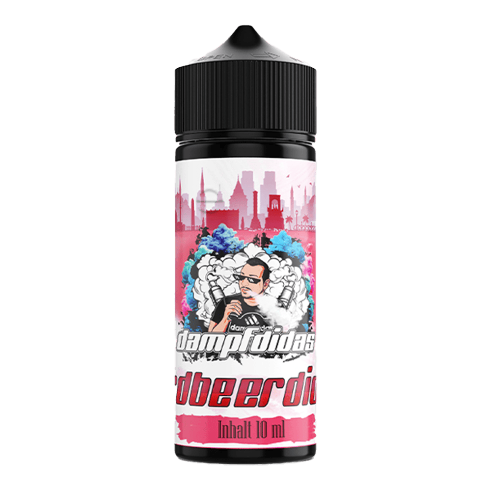 Dampfdidas Longfill - Erdbeerdidas - 10ml Aroma in 120ml Flasche