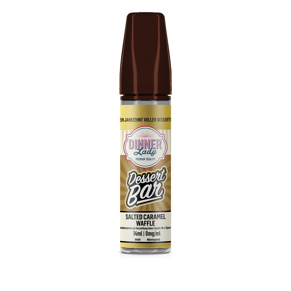 Dinner Lady Aroma Longfill - Salted Caramel Waffle - 14ml in 60ml Flasche