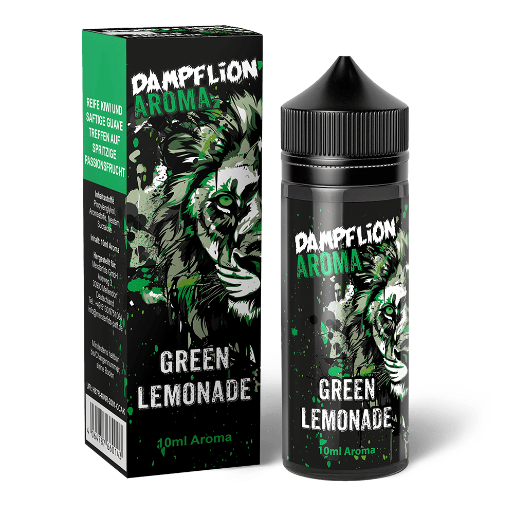 Dampflion Intense Longfill - Green Lemonade - 10ml Aroma in 120ml Flasche