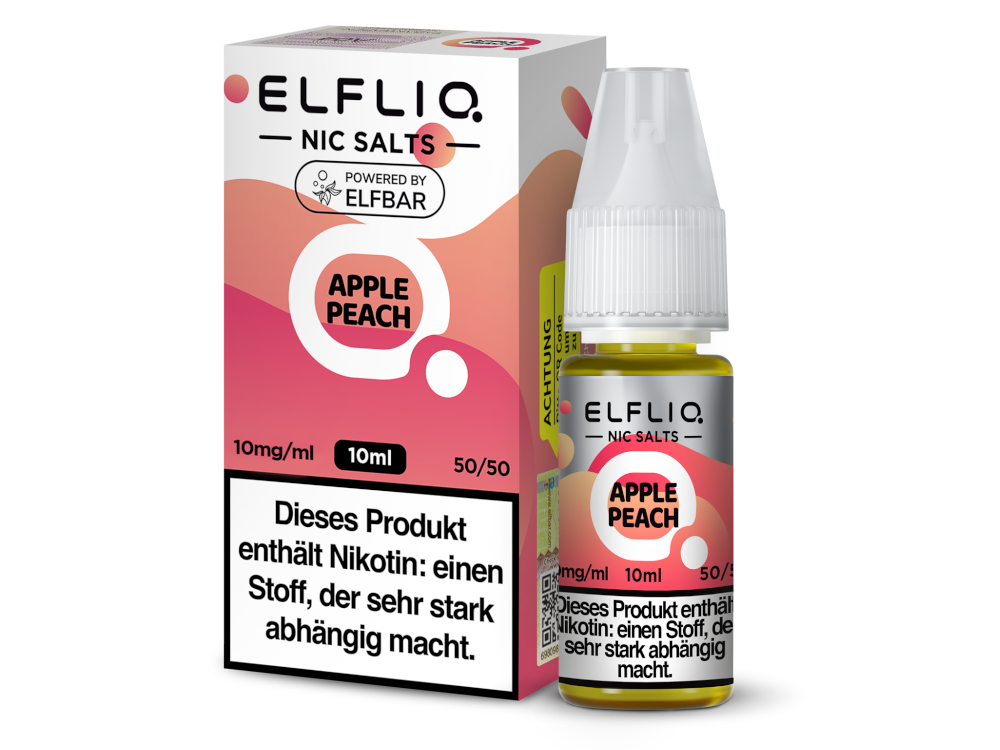 ELFLIQ - Nikotinsalz Liquid - Apple Peach