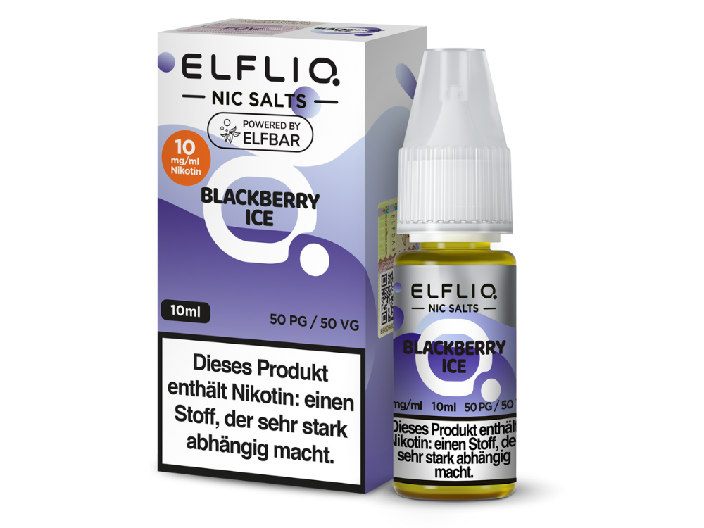 ELFLIQ - Nikotinsalz Liquid - Blackberry Ice
