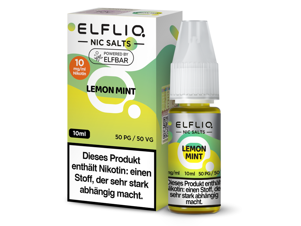 ELFLIQ - Nikotinsalz Liquid - Lemon Mint