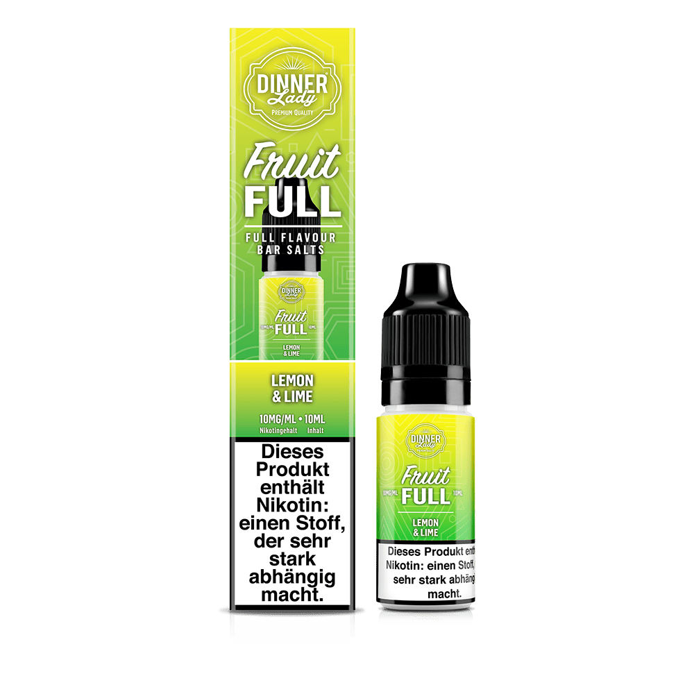 Dinner Lady Fruit Full Nikotinsalz Lemon & Lime Liquid
