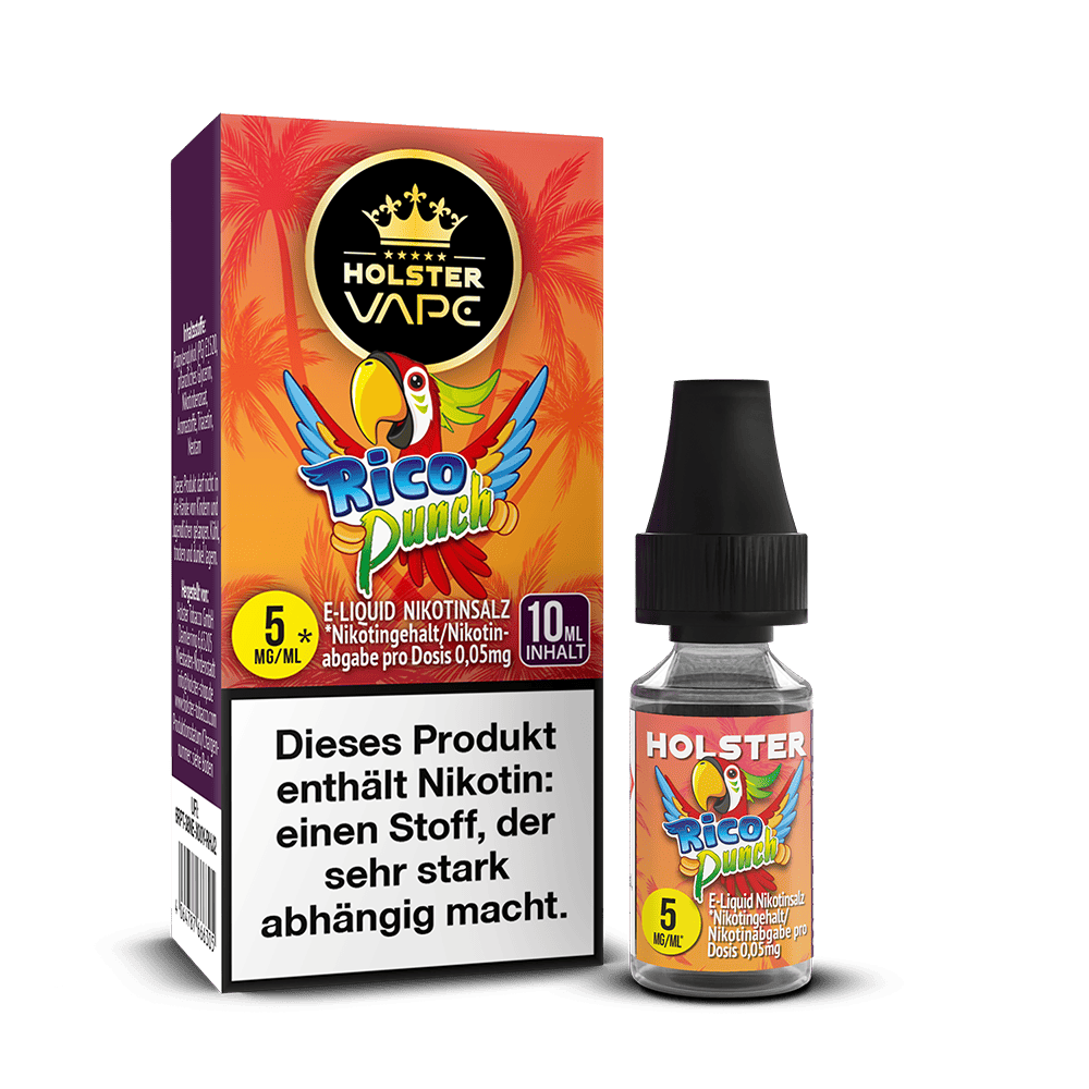 Holster Nikotinsalz Rico Punch Liquid