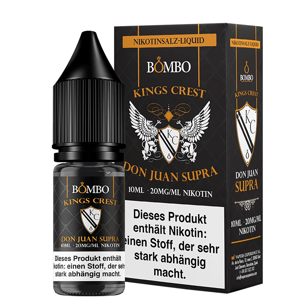 Kings Crest Nikotinsalz - Don Juan Supra - 10ml Liquid 20mg