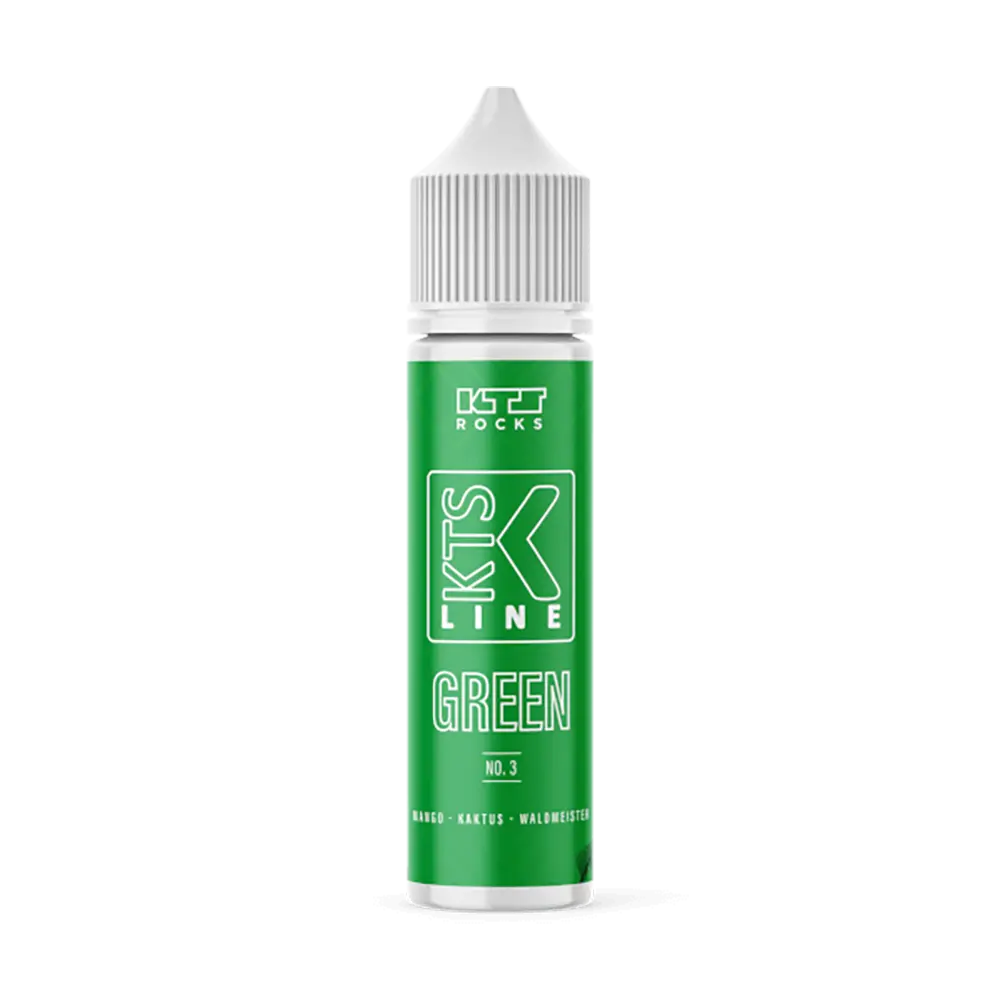 KTS Line Longfill - Green No. 3 - 10ml Aroma in 60ml Flasche
