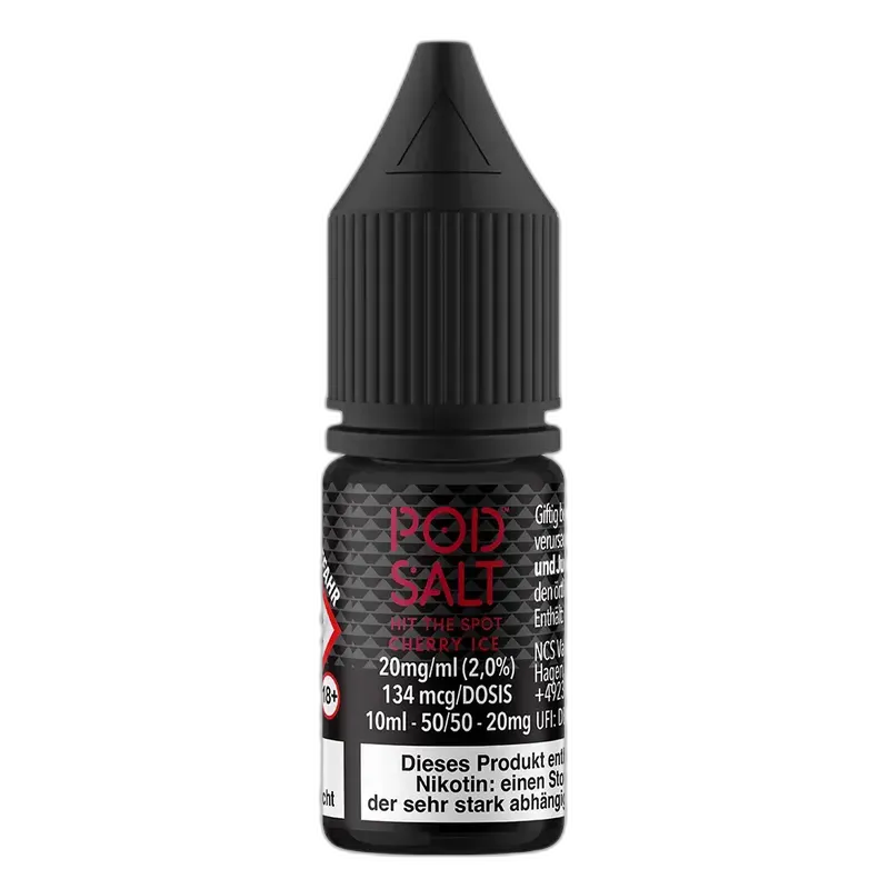 Pod Salt Core Nikotinsalz - Cherry Ice - 10ml Liquid 20mg