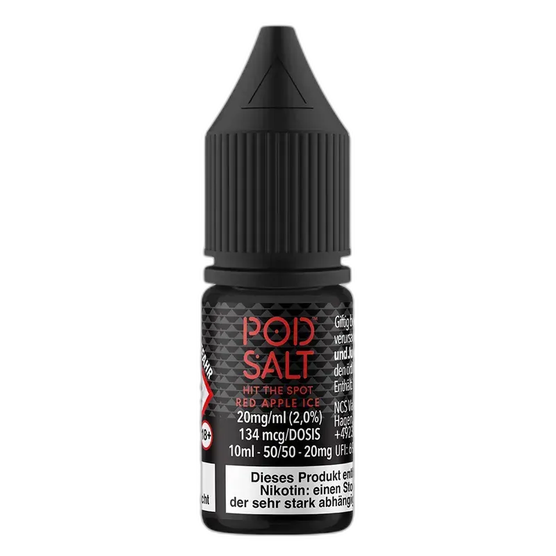Pod Salt Core Nikotinsalz - Red Apple Ice - 10ml Liquid 20mg