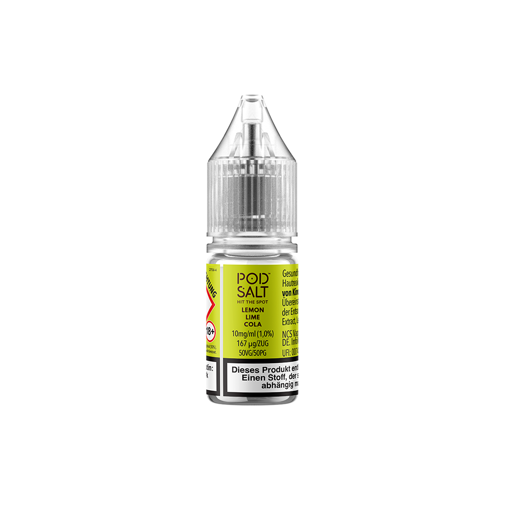 Pod Salt Xtra Nikotinsalz - Lemon Lime Cola - Liquid 10mg 10ml