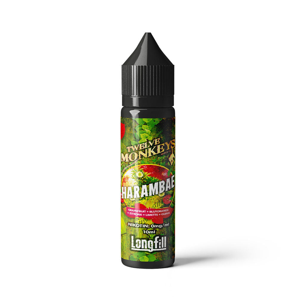 Twelve Monkeys Aroma Longfill - Harambae - 10ml in 60ml Flasche