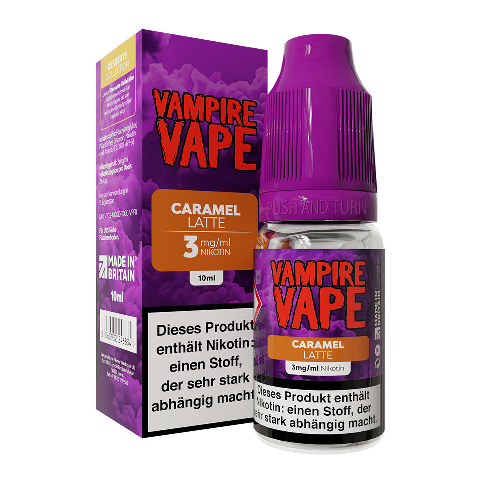 Vampire Vape Caramel Latte Liquid