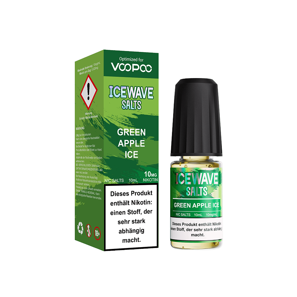 Icewave Nikotinsalz Green Apple Ice Liquid