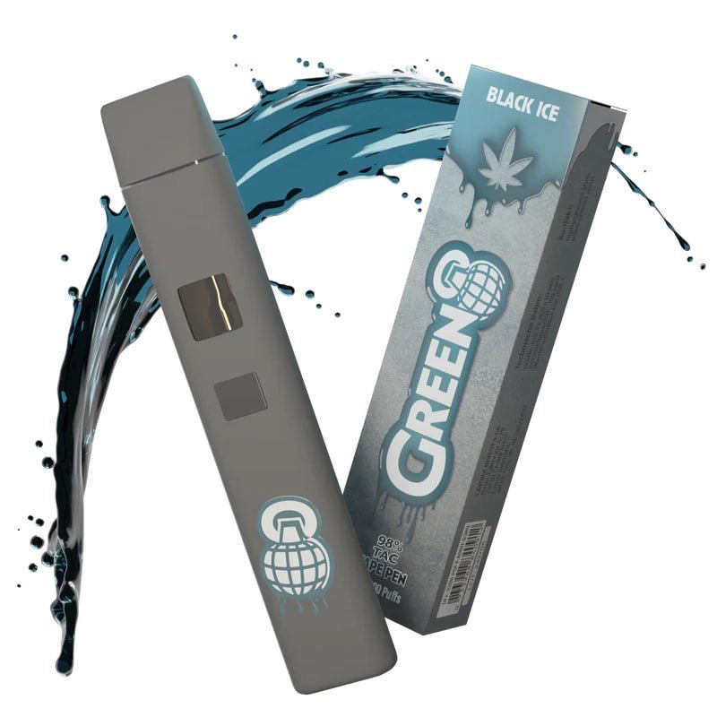 Green8 TAC Vape - Black Ice 1ml