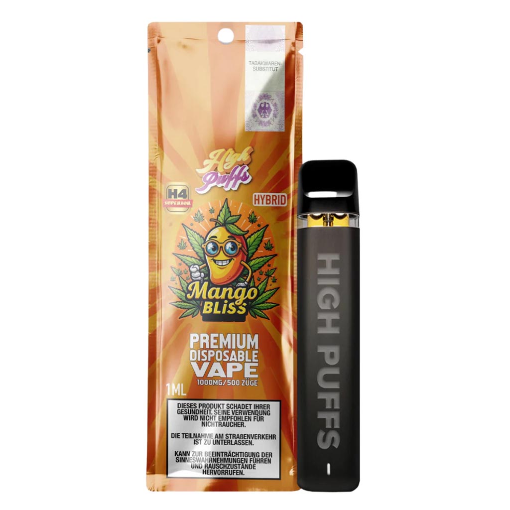 High Puffs H4 Superior Vape - Mango Bliss 1ml