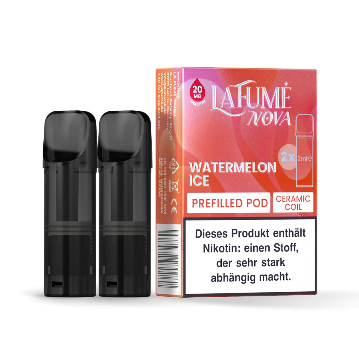 La Fume Nova - POD - Watermelon Ice (2 Pods)