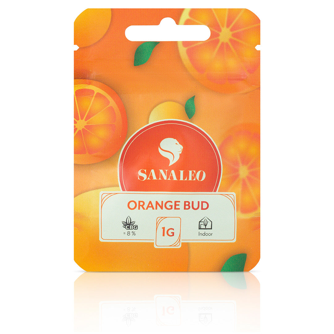 Sanaleo CBD Blüte - Orange Bud 8% 1g