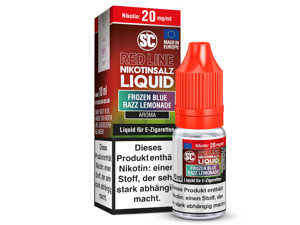 SC - Red Line - Frozen Blue Razz Lemonade - Nikotinsalz Liquid