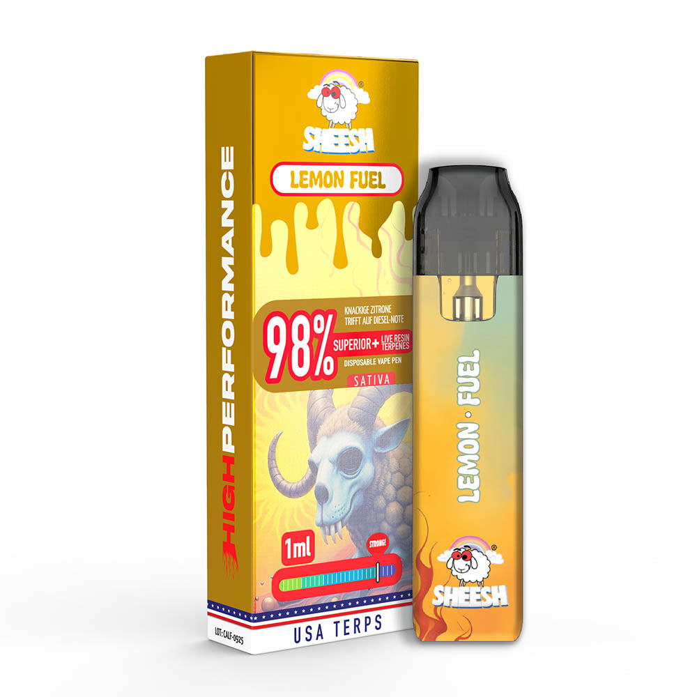 Sheesh - Superior+ Vape - Lemon Fuel 1ml