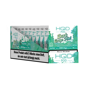 [Paket] 10+1 HQD Cirak 2 - Dark Grape Mint