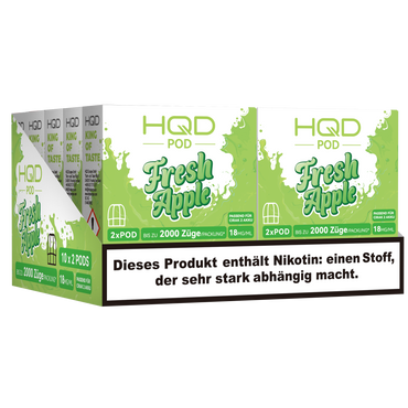 [Paket] 10+1 HQD Cirak 2 - Fresh Apple
