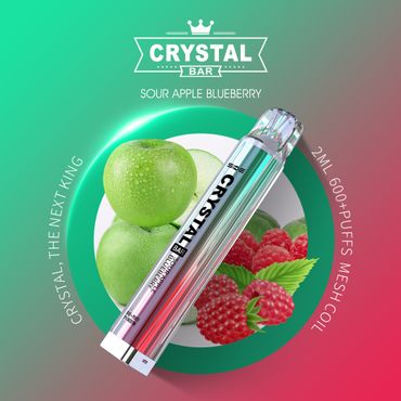 [Paket] 10 x Sour Apple Blueberry 2% Nikotin