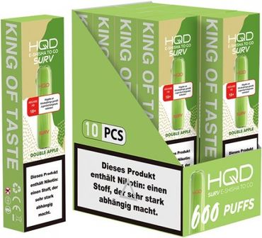 [Paket] 10x HQD Surv - Double Apple