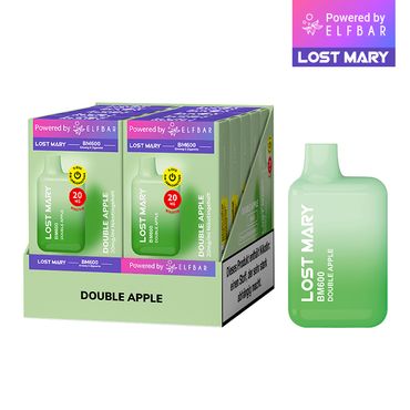 [Paket] 10 x Lost Mary BM600 - Double Apple 20mg Nikotin