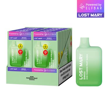 [Paket] 10 x Lost Mary BM600 - Kiwi Passion Fruit Guava 20mg Nikotin