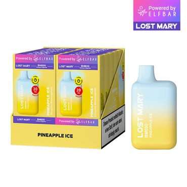 [Paket] 10 x Lost Mary BM600 - Pineapple Ice 20mg Nikotin