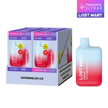 [Paket] 10 x Lost Mary BM600 - Watermelon Ice 20mg Nikotin