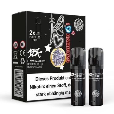 [Paket] 10x 187 Strassenbande Prefilled Pod - I Love Hamburg