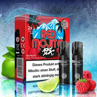 [Paket] 10x 187 Strassenbande Prefilled Pod - Red Mojito