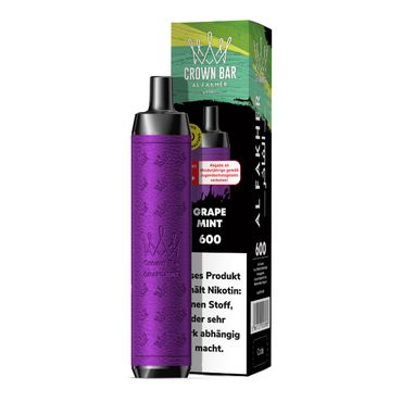 [Paket] 10x Al Fakher Crown Bar 600 Grape Mint
