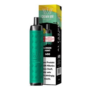 [Paket] 10x Al Fakher Crown Bar 600 Lemon Mint