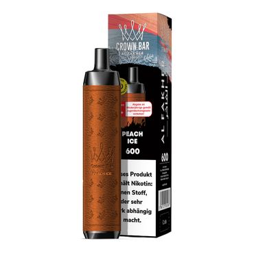 [Paket] 10x Al Fakher Crown Bar 600 Peach Ice