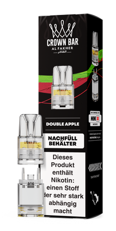 [Paket] 10x Al Fakher Mini 3K Pod - Double Apple - 20mg Nikotingehalt