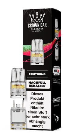 [Paket] 10x Al Fakher Mini 3K Pod - Fruit Bomb - 20mg Nikotingehalt
