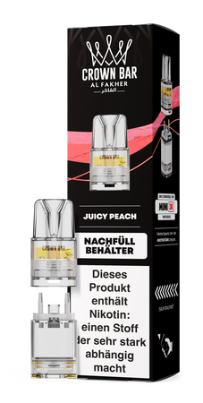 [Paket] 10x Al Fakher Mini 3K Pod - Juicy Peach - 20mg Nikotingehalt