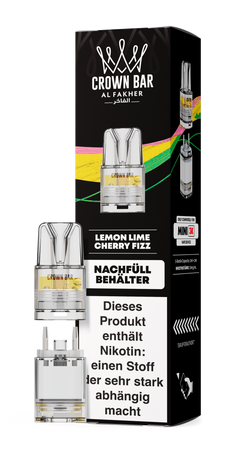 [Paket] 10x Al Fakher Mini 3K Pod - Lemon Lime Cherry Fizz - 20mg Nikotingehalt
