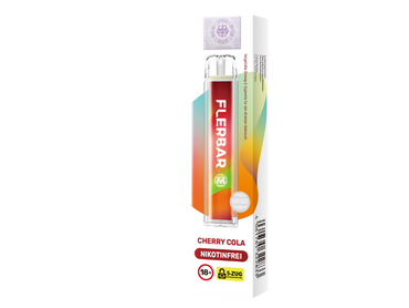 [Paket] 10x Flerbar Cherry Cola Nikotinfrei