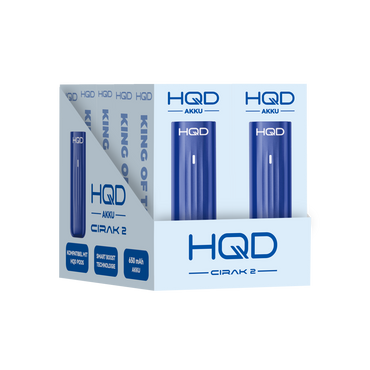 [Paket] 10x HQD Cirak 2 - Pod Kit 650 mAh - Farbe: Blue