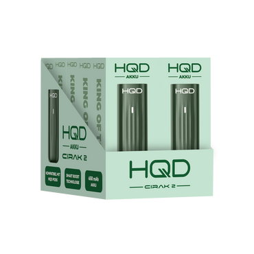 [Paket] 10x HQD Cirak 2 - Pod Kit 650 mAh - Farbe: Green