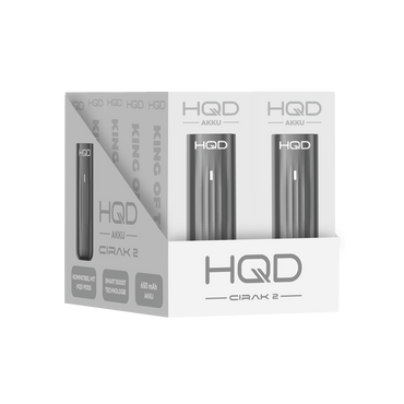 [Paket] 10x HQD Cirak 2 - Pod Kit 650 mAh - Farbe: Grey